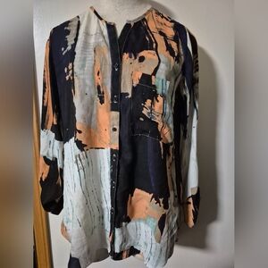 Massimo button down top
